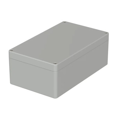 Bopla Euromas Series Light Grey Polycarbonate Enclosure IP66 IK07, 75 mm x 200 mm x 120 mm 02221000