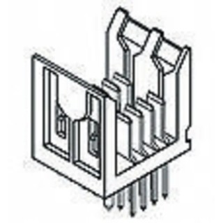TE Connectivity Z-PACK 2 mm Pitch Futurebus+ Backplane Connector, Straight Male, 4 Row, 8 Way 5536600-1