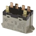 Omron Panel Mount Power Relay, 12V DC Coil, 25A Switching Current, DPST, Quick Connect Terminals, G7L-2A-TUB AC12