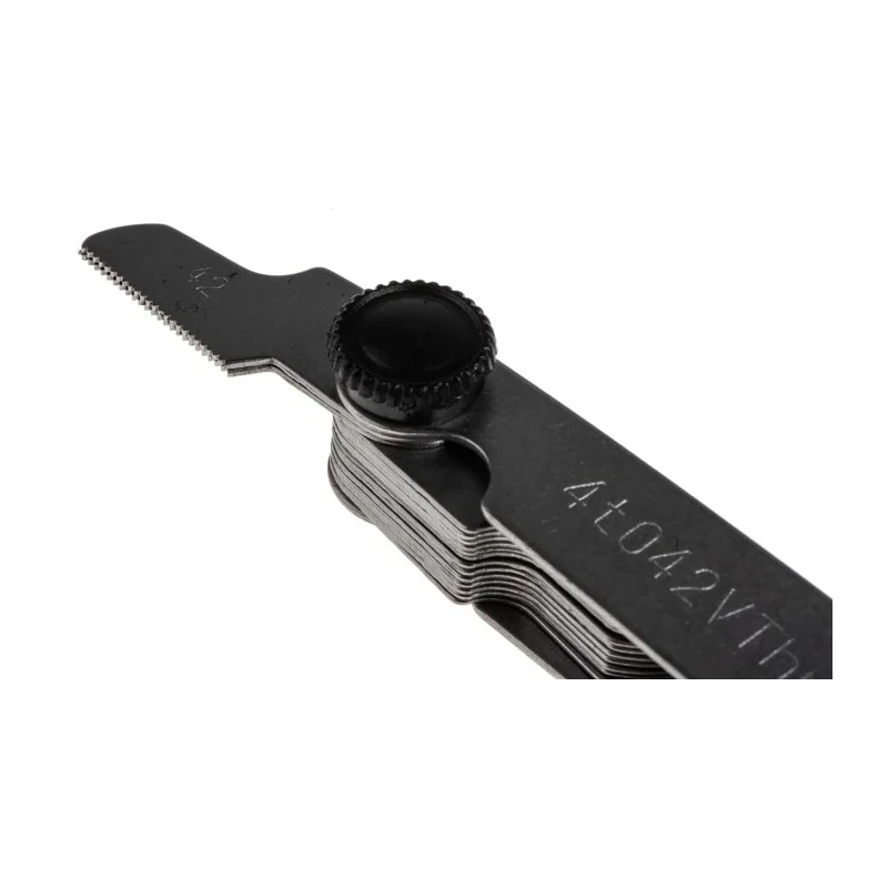 RS PRO Thread Pitch Gauge Imperial Type 30 Blades 4-42 TPI Measurement 683-0743