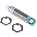 Pepperl + Fuchs Threaded Barrel Ultrasonic Proximity Sensor Compact Range M18S, 30V, 150mA, PNP Output 6GR6222-3AB00-PF