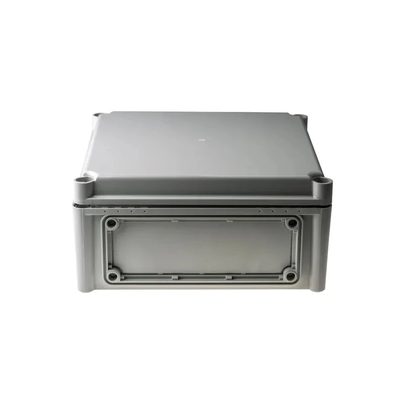 Fibox Flanged EK Series Grey Grey Lid Polycarbonate Enclosure, IP67 IP66 IK08, 130 mm x 280 mm x 280 mm EKOE 130 G + EKOVT