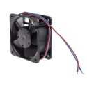 ebm-papst 600 N Series Ball Bearing DC Axial Fan 12V DC, 400 mW, 33 mA, 21 m³/h, 2500 RPM, 60 mm x 60 mm x 25.4 mm 612NLE