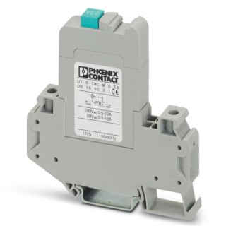 Phoenix Contact Motor Protection Circuit Breaker UT 6-TMC M 0.5A 500mA Thermal Magnetic 264V AC 60°C -30°C 0916603