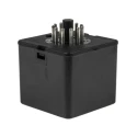 Perancea MIMRAM Series Black Polycarbonate Enclosure 50 mm x 43 mm x 50 mm RS01/582035.000
