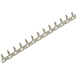 Hirose DF20 Series Female Crimp Terminal, 1A Current, 30 AWG Min/28 AWG Max, Gold Plated Copper Alloy 