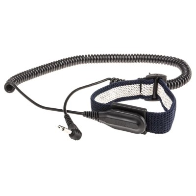 Desco Europe ESD Grounding Wrist Strap & Cord Set with 4 mm Stud Vermason