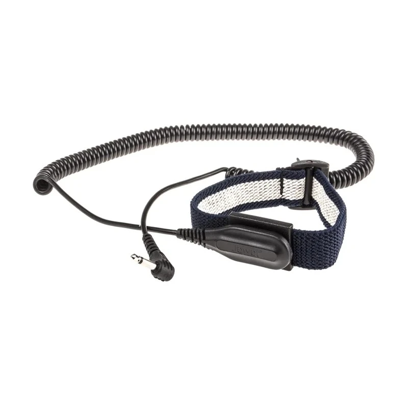 Desco Europe ESD Grounding Wrist Strap & Cord Set with 4 mm Stud Vermason