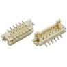 Hirose DF11 Series Straight Surface PCB Header 12 Contacts 2 mm Pitch 2 Row Shrouded DF11