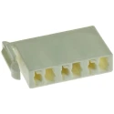 TE Connectivity Hermaphroditic Female Connector Housing 4 mm Pitch 2 Way 1 Row Straight 2058299-1