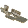 TE Connectivity Hermaphroditic Series Male Crimp Terminal 22 AWG Min, 18 AWG Max, 5A, Tin Plated Copper Alloy 2058301-2