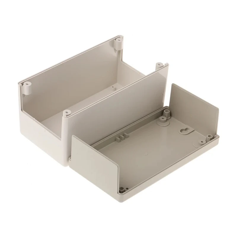OKW Flat-Pack Case H Series White Grey Lid ABS Enclosure IP40 80 mm x 150 mm x 80 mm A9031065