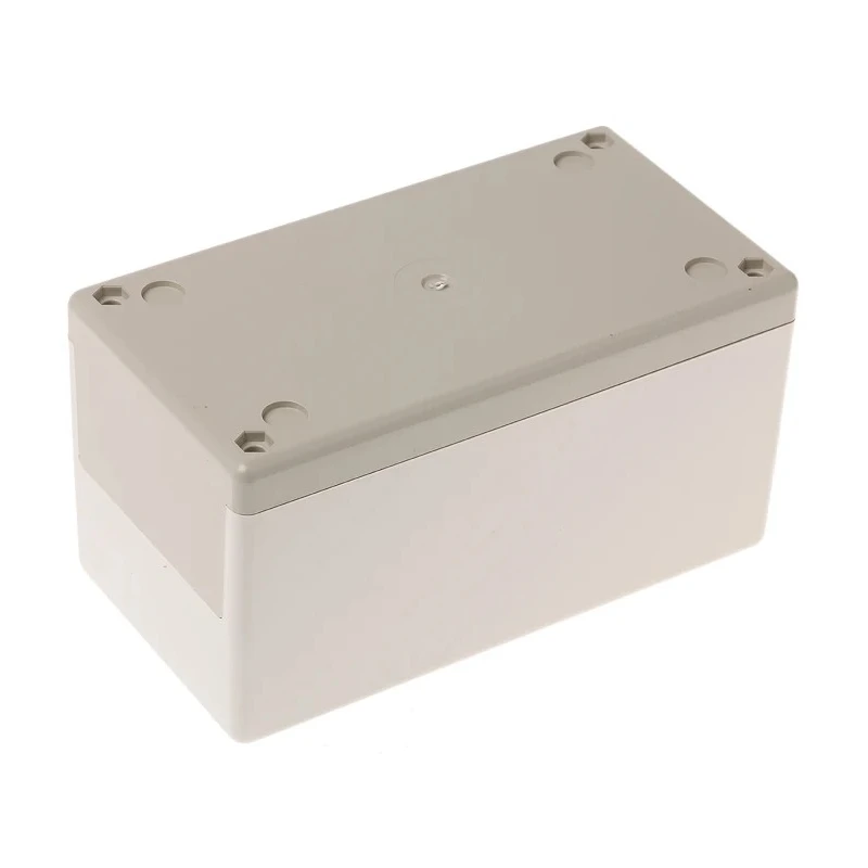 OKW Flat-Pack Case H Series White Grey Lid ABS Enclosure IP40 80 mm x 150 mm x 80 mm A9031065