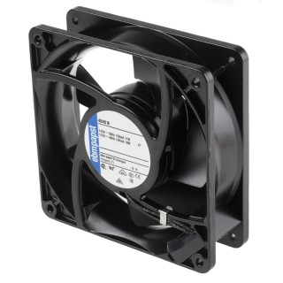 ebm-papst 4000 N Series AC Axial Fan 115V AC 10W 87mA 85m³/h IP65 119mm 