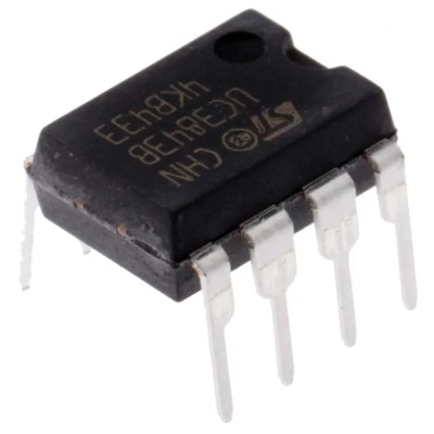 STMicroelectronics 8-Pin PDIP 5-Channel Current Mode PWM Controller 500 kHz 30V UC3843BN