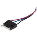 Omron Simulated Roller Lever Micro Switch, Pre-Wired Terminal, 2A, 250 V ac, 30 V dc, SPDT, IP67 D2SW-P2L3M