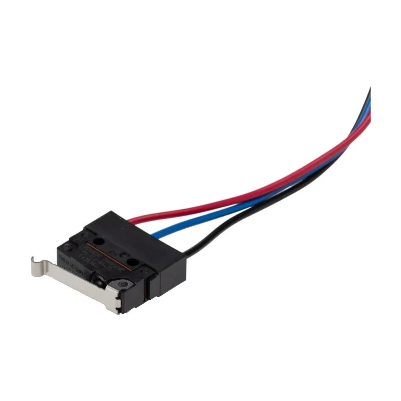 Omron Simulated Roller Lever Micro Switch, Pre-Wired Terminal, 2A, 250 V ac, 30 V dc, SPDT, IP67 D2SW-P2L3M
