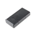 Bopla BOS Series Black ABS Handheld Enclosure with Integral Battery Compartment IP40 120 mm x 25 mm x 60 mm IP40