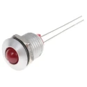Bulgin Red LED Panel Mount Indicator 2V DC, 30mA, Lead Wire Termination, Prominent Bezel DX1093/RD