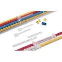 HellermannTyton Arrowtag Pre-Printed Cable Marker for 2.5-6 mm Cable, Polyamide 66, Natural Colour, 63 151-41219 AT2-PA66-NA
