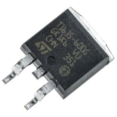 STMicroelectronics Surface Mount 3-Pin TRIAC 600 V, 16A On-State Current, Gate Trigger 1.3 V T1635-600G
