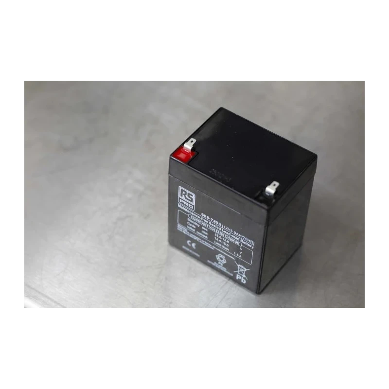 RS PRO 12 V, T1 Sealed Lead Acid Battery, 5 Ah, AGM Construction, 101mm x 90mm 686-7253