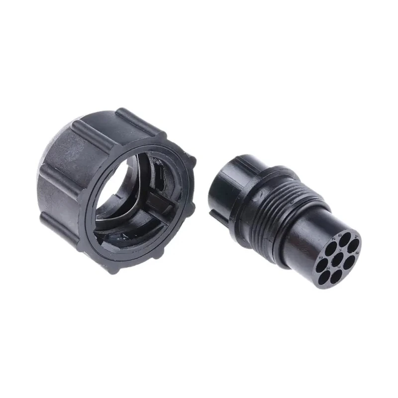 Souriau Sunbank by Eaton MIL Spec Circular Connector Male, Male Contacts, Shell Size 12, UTP Straight 8 Way Cable UTP6128P