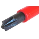 CK Insulated Screwdriver PZ2 Tip 100 mm Blade Bi-Material Handle Chrome Vanadium Steel T49145-2