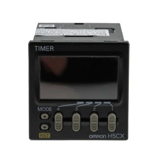 Omron H5CX Series Panel Timer Relay Multifunction, 1-Contact, 100-240 V AC, 0.001 s to 9999 h, SPDT Switch 