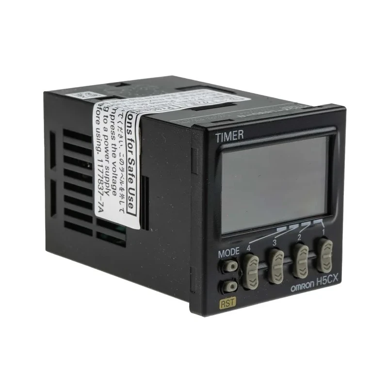 Omron H5CX Series Panel Timer Relay Multifunction, 1-Contact, 100-240 V AC, 0.001 s to 9999 h, SPDT Switch 