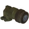 Souriau Sunbank by Eaton Copper Alloy Right Angle 19 Way Cable MIL Spec Circular Connector Male 7.5A 85108EC1419P50