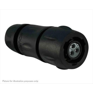 Souriau Sunbank by Eaton Industrial Circular Connector 3 Contacts Cable Socket Female IP68 IP69K 600V 7A 