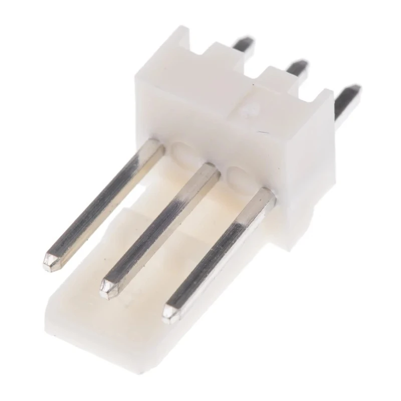 Molex Mini-Latch Series Straight Through Hole Pin Header, 3 Contacts, 2.5 mm Pitch, 1 Row, Shrouded 22-04-1031