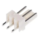 Molex Mini-Latch Series Straight Through Hole Pin Header, 3 Contacts, 2.5 mm Pitch, 1 Row, Shrouded 22-04-1031