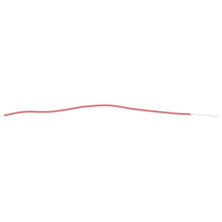 Alpha Wire Ecogen Ecowire Series Red 0.13 mm² 26 AWG 7/0.16 mm Core Strands Hook Up Wire, 600V, Modified 6711 RD005