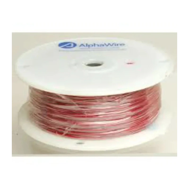 Alpha Wire Ecogen Ecowire Series Red 0.13 mm² 26 AWG 7/0.16 mm Core Strands Hook Up Wire, 600V, Modified 6711 RD005