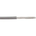 Alpha Wire Ecogen Ecowire Series 0.33 mm² Grey Hook Up Wire 22 AWG 7/0.25 mm Core Strands 30 m Modified 6713 SL005
