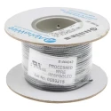 Alpha Wire Ecogen Ecowire Series Black 0.75 mm² Hook Up Wire, 18 AWG, 16/0.25 mm Core Strands, 600V, Modified 6715 BK005