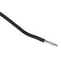 Alpha Wire Ecogen Ecowire Series Black 1.3 mm² Hook Up Wire, 16 AWG, 26x0.25 mm Core Strands, 30 m Length, MPPE 6716 BK005
