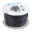 Alpha Wire Ecogen Ecowire Series Black 1.3 mm² Hook Up Wire, 16 AWG, 26x0.25 mm Core Strands, 30 m Length, MPPE 6716 BK005