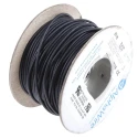 Alpha Wire Ecogen Ecowire Series Black 1.3 mm² Hook Up Wire, 16 AWG, 26x0.25 mm Core Strands, 30 m Length, MPPE 6716 BK005