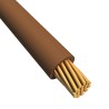 RS PRO 600 V Hook Up Wire Brown 1.3 mm² 16 AWG 26x0.25 mm Core Strands Modified Polyphenylene Ether Jacket Ecogen 6716 BR005