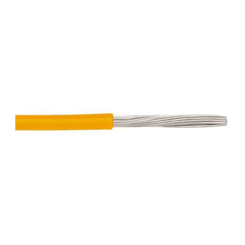 Alpha Wire Ecogen Ecowire Series Orange 3.3 mm² Hook Up Wire, 12 AWG, 65/0.25 mm Core Strands, 30 m, Modified 6718 OR005