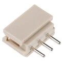 Molex SPOX Series PCB Header, 3 Contacts, 2.5 mm Pitch, 1 Row, Straight Orientation, Shrouded, Through Hole 22-03-5035