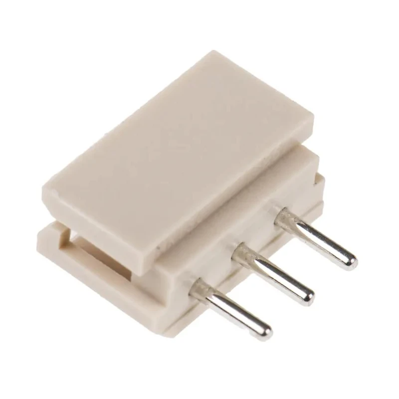 Molex SPOX Series PCB Header, 3 Contacts, 2.5 mm Pitch, 1 Row, Straight Orientation, Shrouded, Through Hole 22-03-5035
