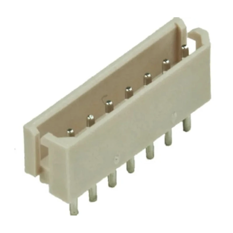 Molex SPOX Series Straight Through Hole Shrouded PCB Header 7 Contacts 2.5 mm Pitch 1 Row 22-03-5075