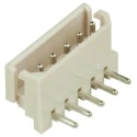 Molex SPOX Series Right Angle Through Hole PCB Header, 10 Contacts, 2.5 mm Pitch, 1 Row, Shrouded 22-05-7105