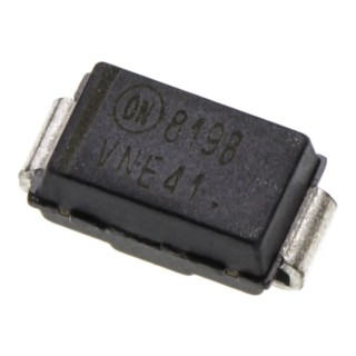 onsemi 5.6 V 500 mW Surface Mount Zener Diode Single 2-Pin DO-214AC 1SMA5919BT3G