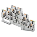 Phoenix Contact PT 2.5-PE/L/L Series Multi Level Terminal Block Grey, 0.14mm²–4 mm², 3-Level, Push-in, 500V 20A 3210541