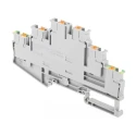 Phoenix Contact PT 2.5-PE/L/L Series Multi Level Terminal Block Grey, 0.14mm²–4 mm², 3-Level, Push-in, 500V 20A 3210541